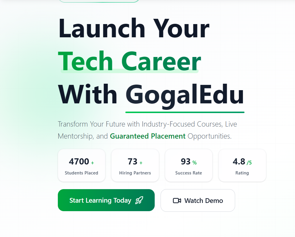 GogalEdu - Secure LMS Platform